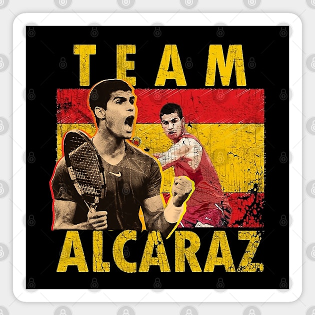 Carlos Alcaraz Legacy Magnet by jojoerashop